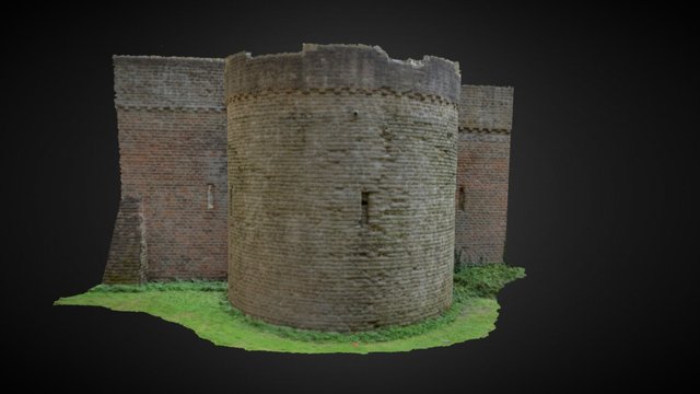 Toren Stadsmuur Amersfoort 3D Model