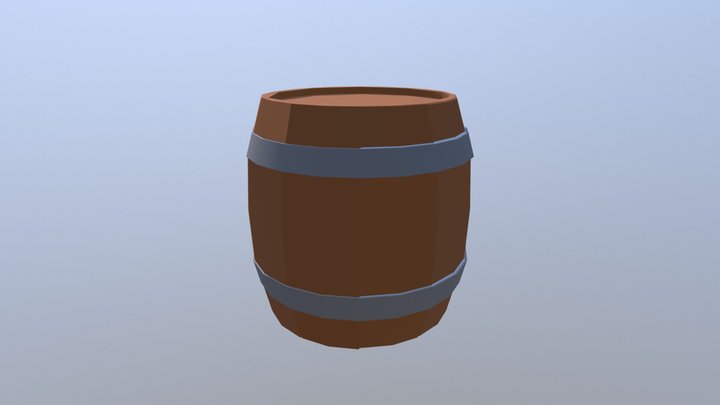 Barrel 3D Model