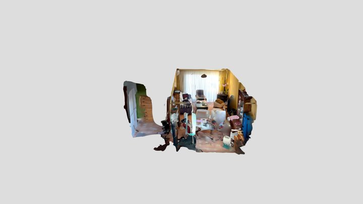 Salón 3D Model