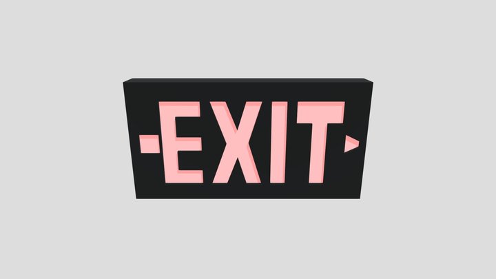 Cam 10 - EXIT> 3D Model