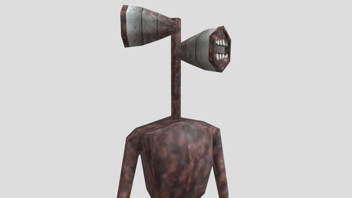 Old Siren Head (Game) 3D Model