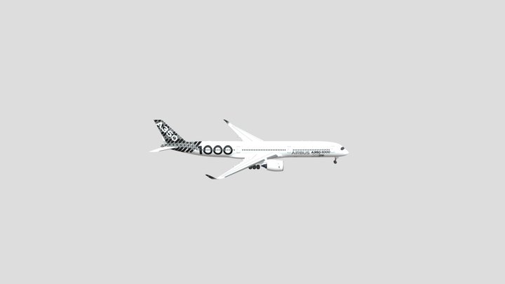 A350 3D Model