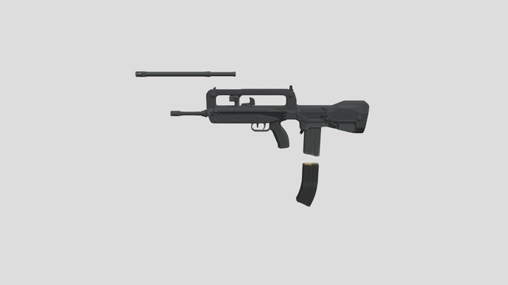 FAMAS – Modello 3D gratuito STL
