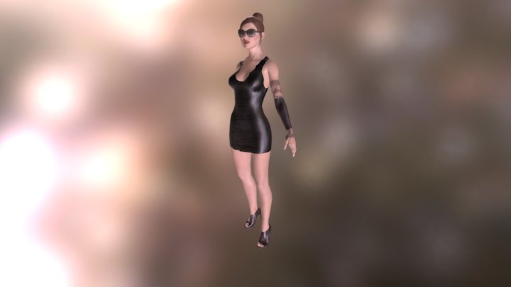 Modella 02 3D Model