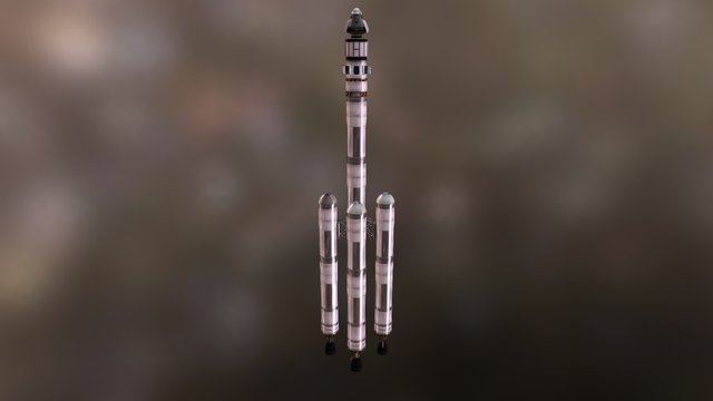Gagarin -4A 3D Model