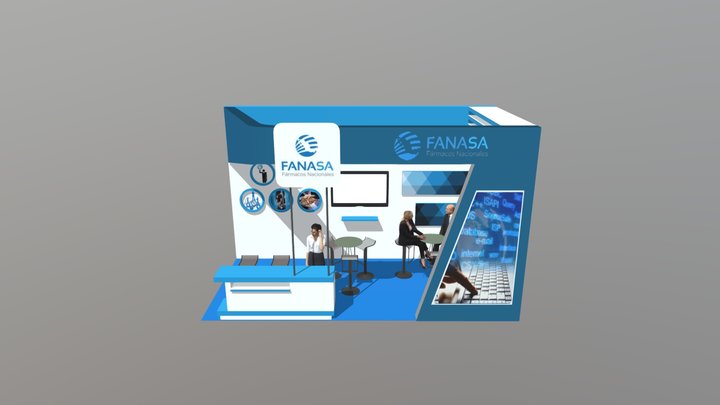 Stand 3D 3D Model