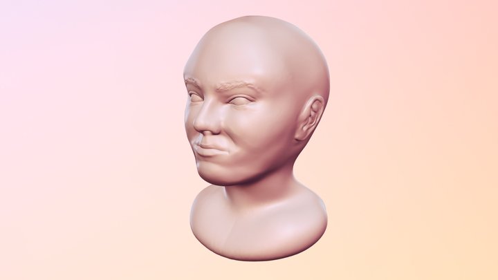 dionne burgess 3d face 3D Model