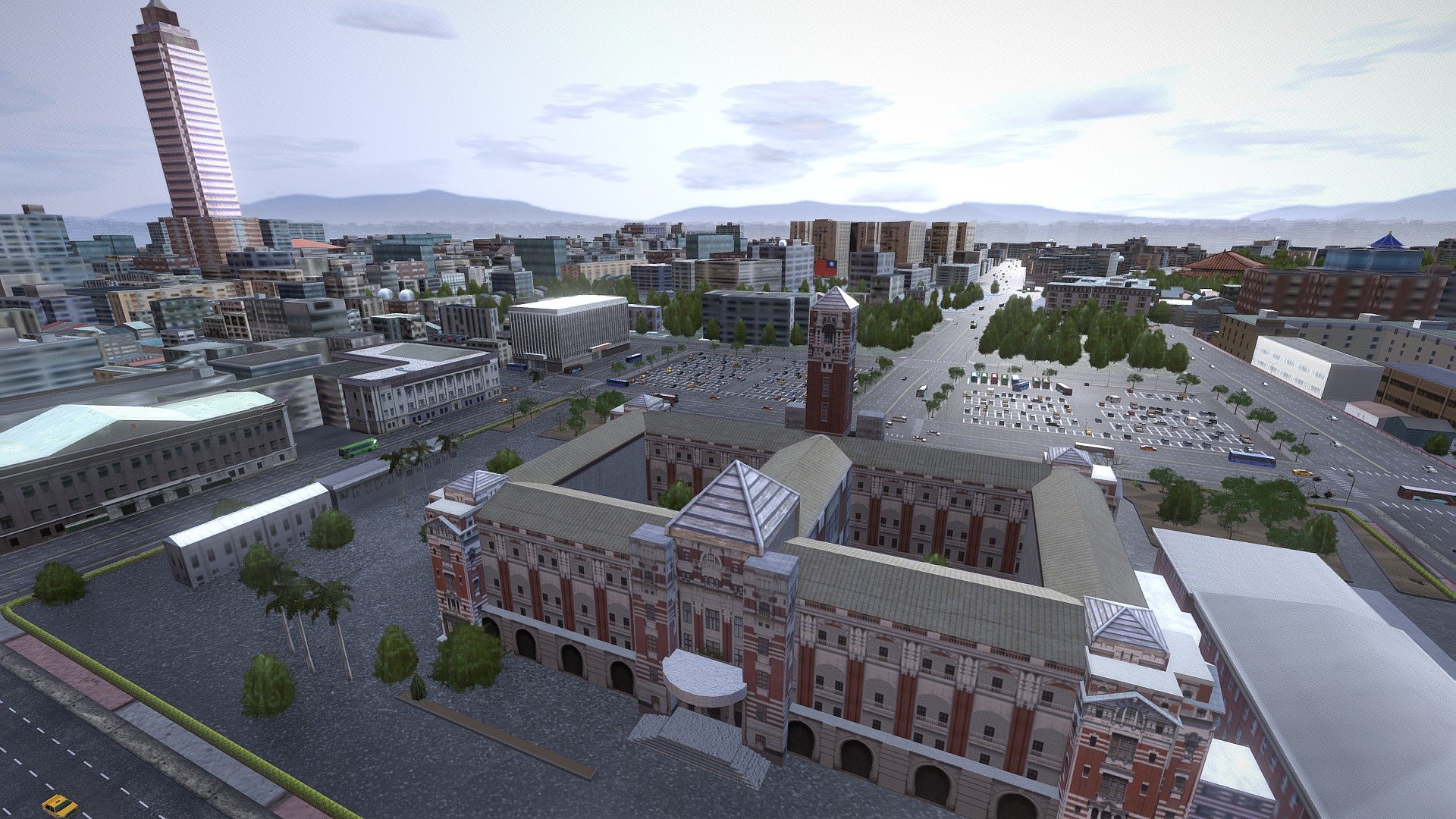 TW Presidential Palace Extent — Sketchfab embed 3D viewer