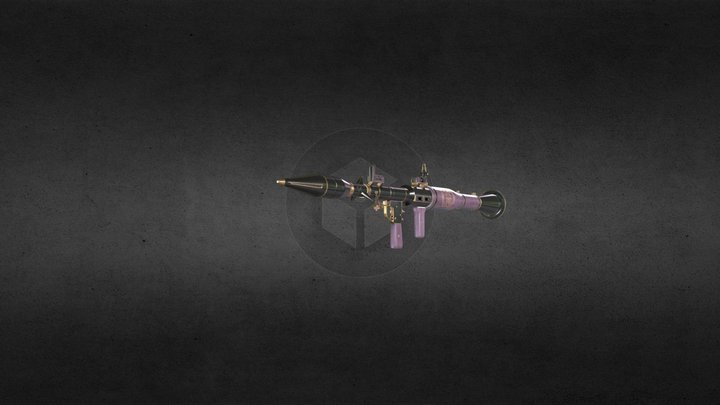 RPG-7 Gucci Edition 3D Model