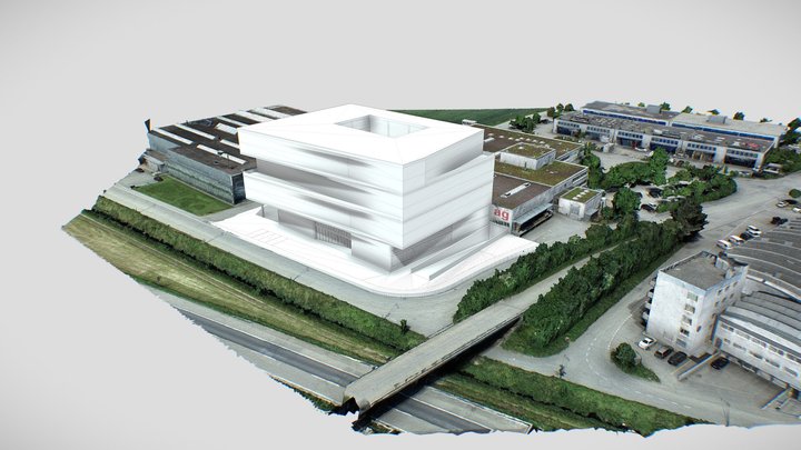Gewerbepark Lanz - Oensingen | SO: Bestand 3D Model