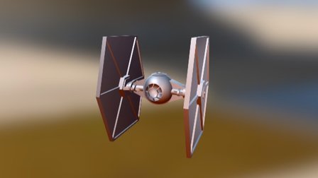 Tie Fighter Ilse Valenzuela 3D Model