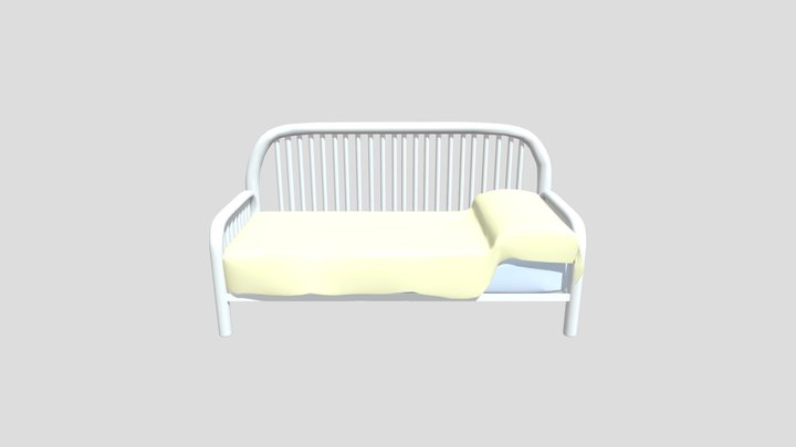 Trundle Bed 3D Model