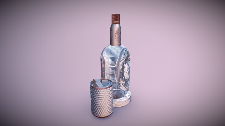 SMITH SPIRITS DRINKS 3D Model