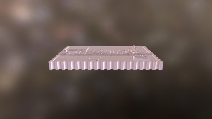 New york city relief model 3D Model