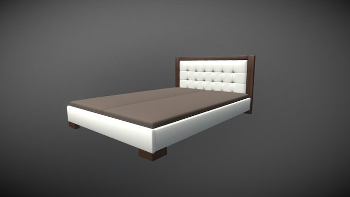 [PBR] Lazora Bed 3D Model