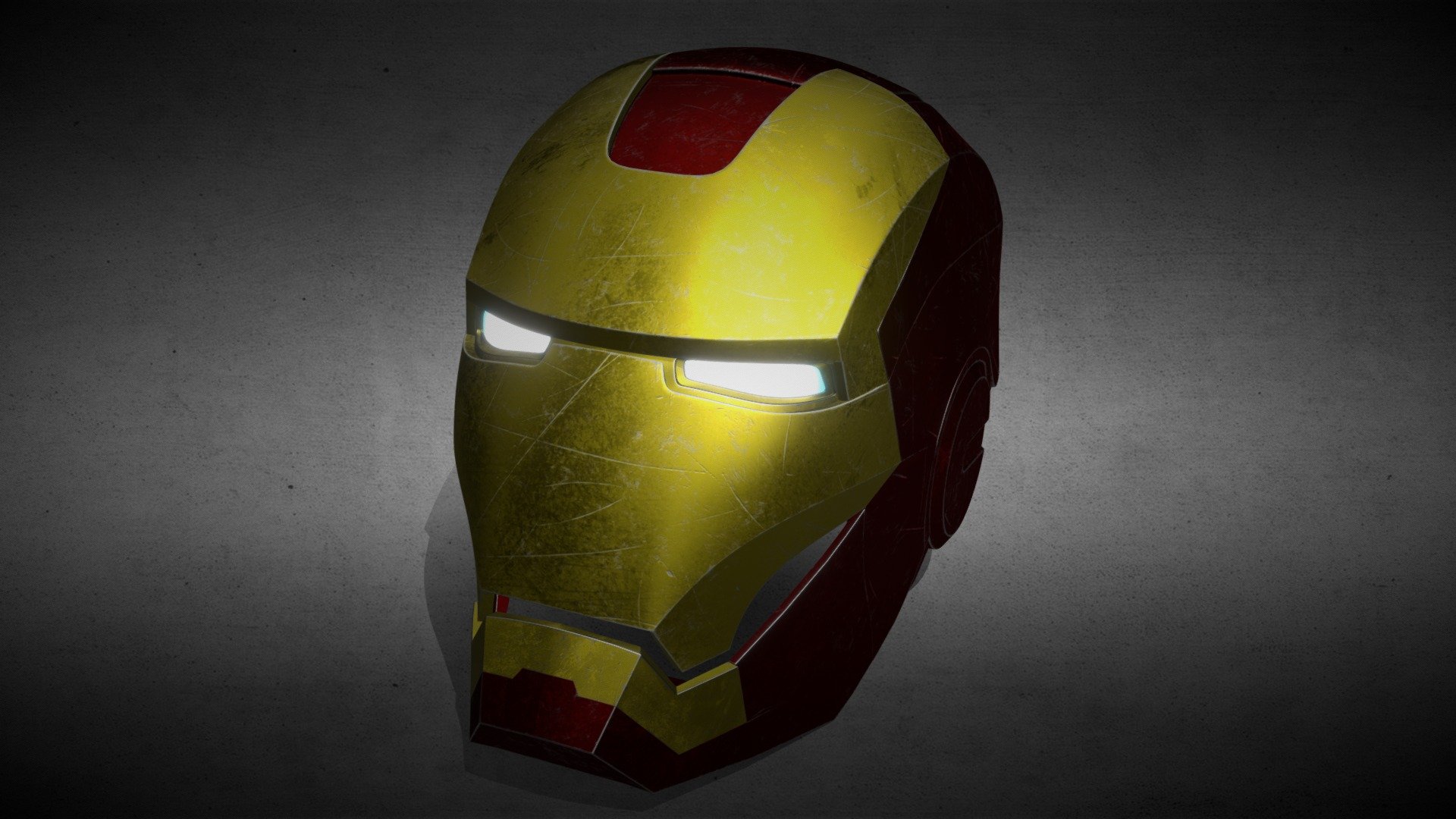 Iron-Man Helmet (MK3) - Download Free 3D model by Ritesh (@designpill ...