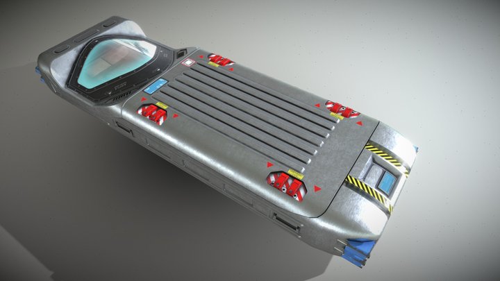 Cryopod from ALIEN: COVENANT 3D Model