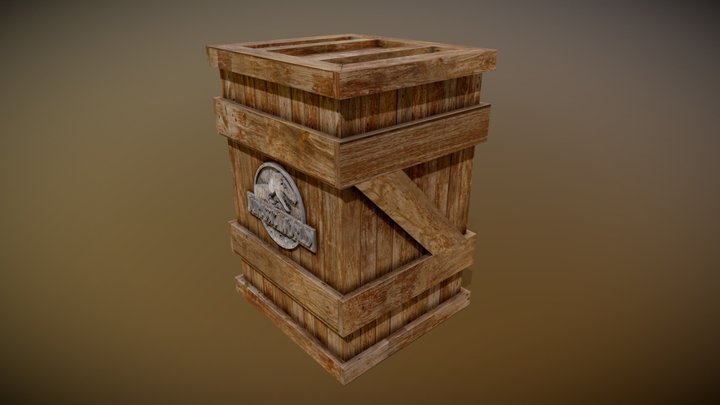 Jurassic Park Box | MKLO Studio 3D Model