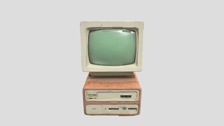 Old computer 3D Model