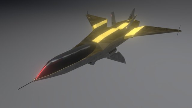 Drone Fighter 3D Model