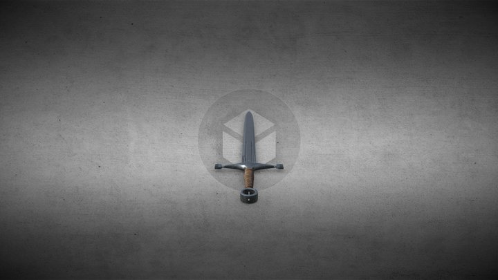 Gallowglass Sword 3D Model