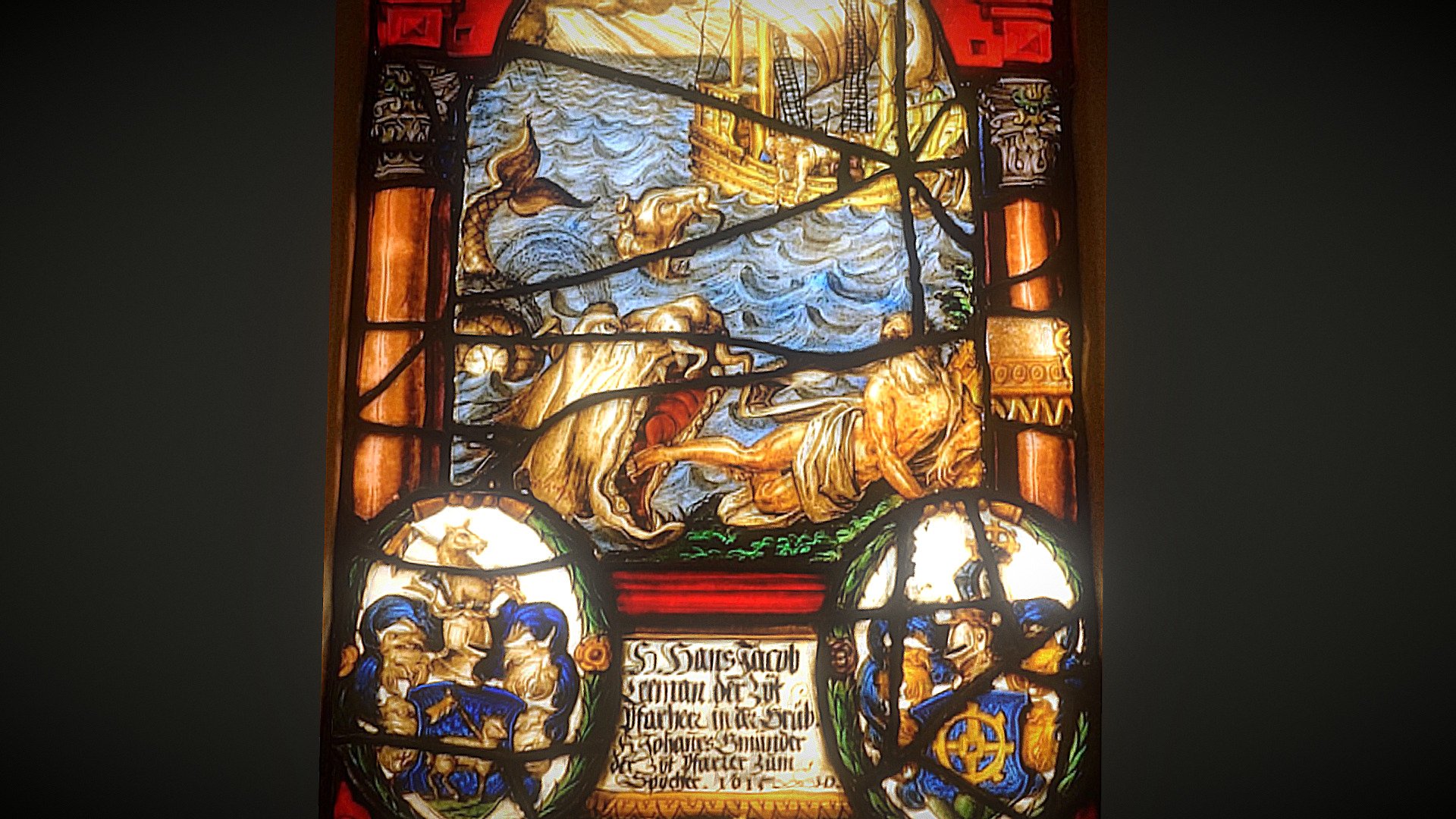 'Jonah and the Whale' by Hans Dantzler, 1615