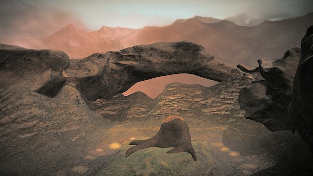 Outdoor Scene 3D Model