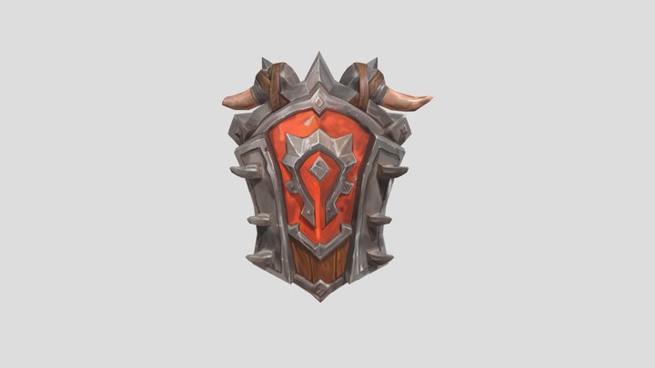 Horde Shield 3D Model