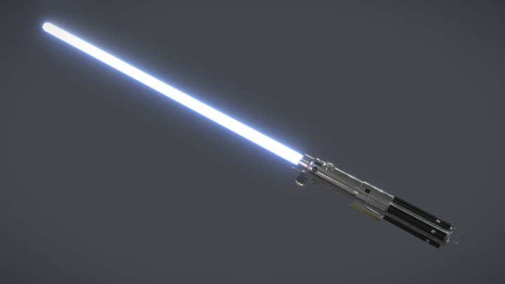 Anakin/Luke Lightsaber 3D Model