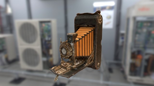 Kodak 3a Autograph (1914) 3D Model
