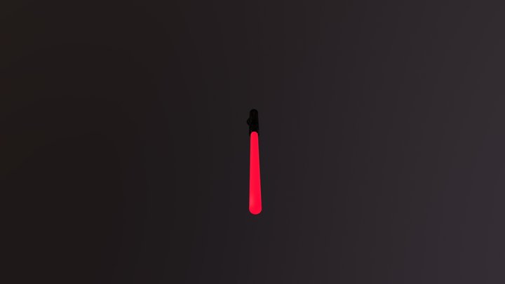 Darth Vader's lightsaber 3D Model