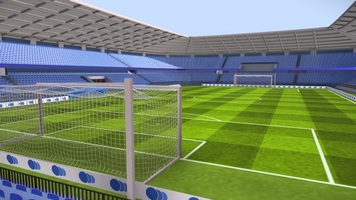 Ultimate Football Stadium 3D Model