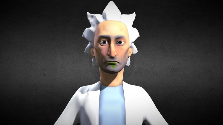 Ricky Sanchez: Rick and Morty 3D Model