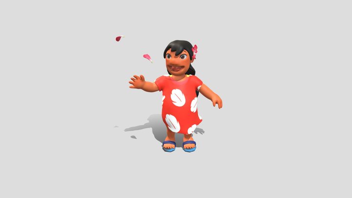Lilo from Lilo and Stitch 3D Model
