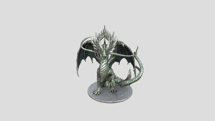 Eldritch Dragon Majesty 3D Model