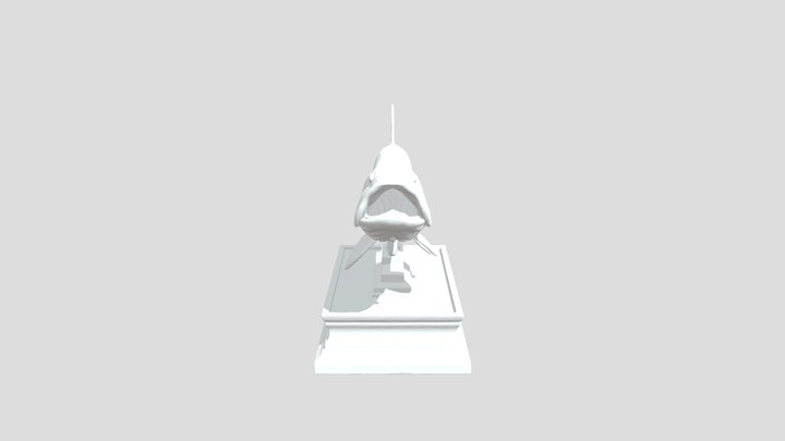 Trout Monument 3D Model