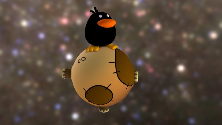 Raphael the raven 3D Model