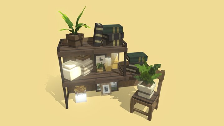 Shelf unit 3D Model