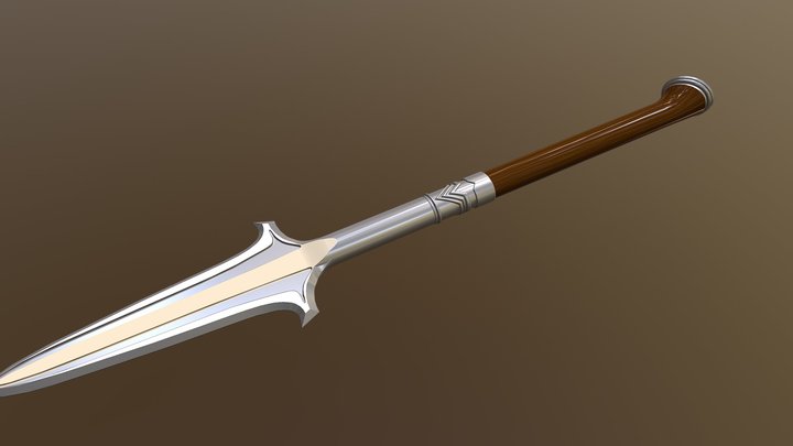 Leonidas' Broken Spear 3D Model