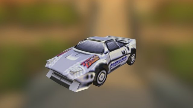 Top Gear Car 3D Model