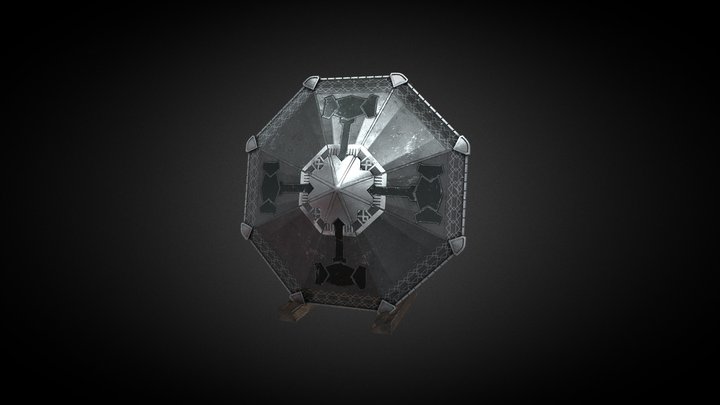 Dwarven Shield - Fili - Lord of the Rings 3D Model