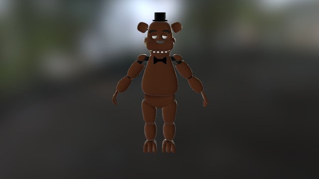 Freddy 3D Model