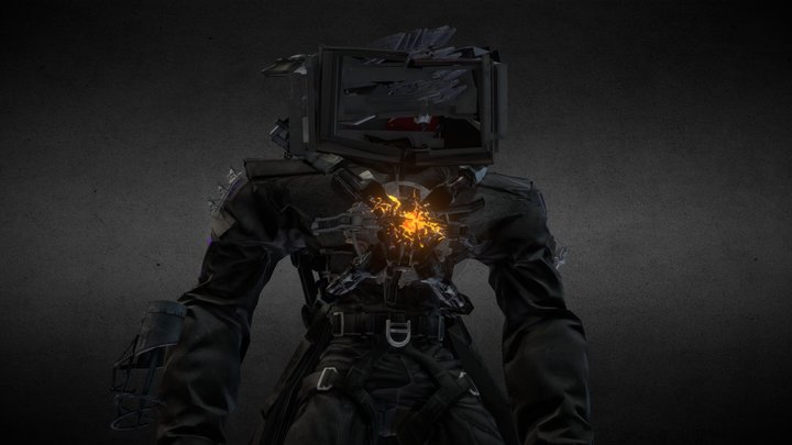Watchman of doom 3D Model