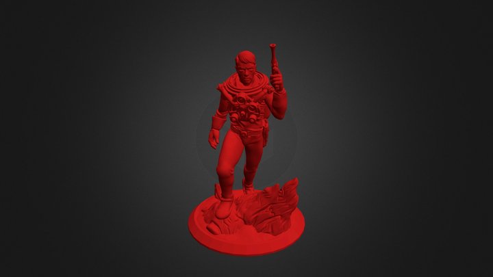 Vargo from "The Shadow Planet" 3D Model