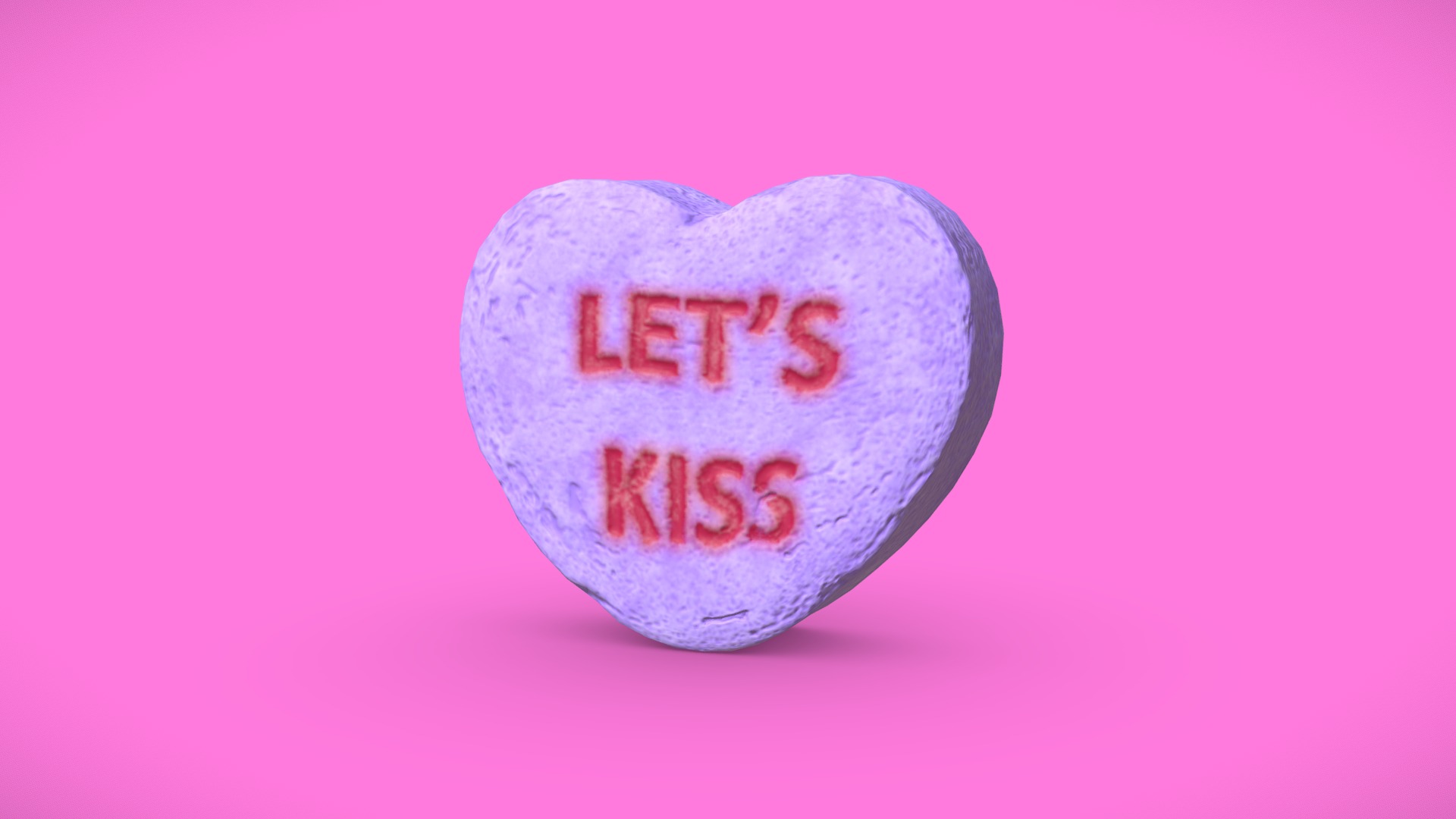 3D model Heart Candy – Lets Kiss