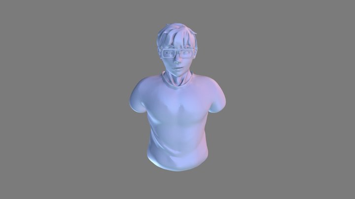 clothed character 3D Model