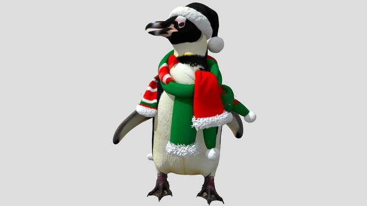 Spheniscus natalis - penguin – Modello 3D gratuito STL