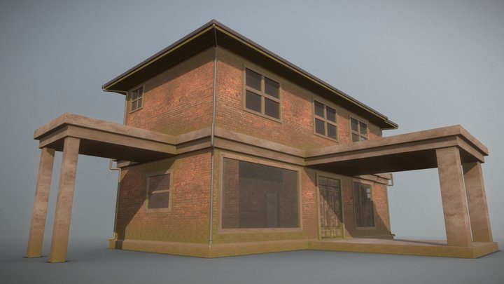 Old Building – Modello 3D gratuito STL
