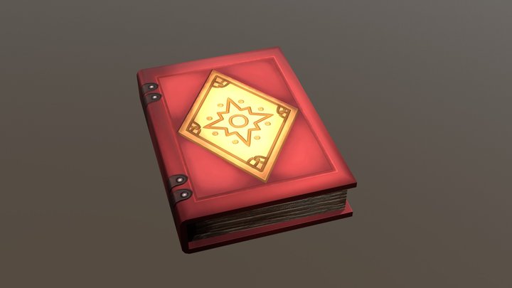 Book 3D Model