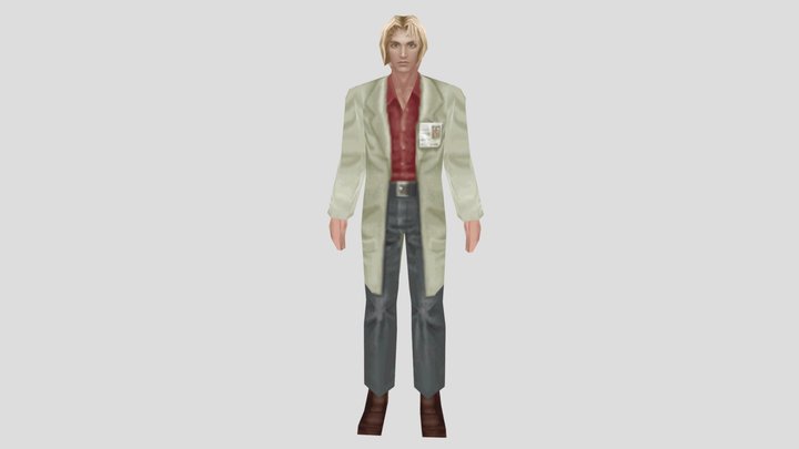 Dino Crisis 1 - Dr. Kirk – Modèle 3D gratuit STL